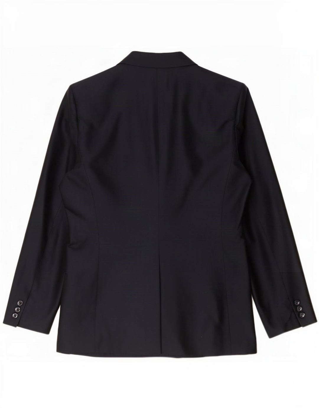 Jaqueta blazer feminina de 3 botões Marella Reino Unido 14 acetato azul marinho médio