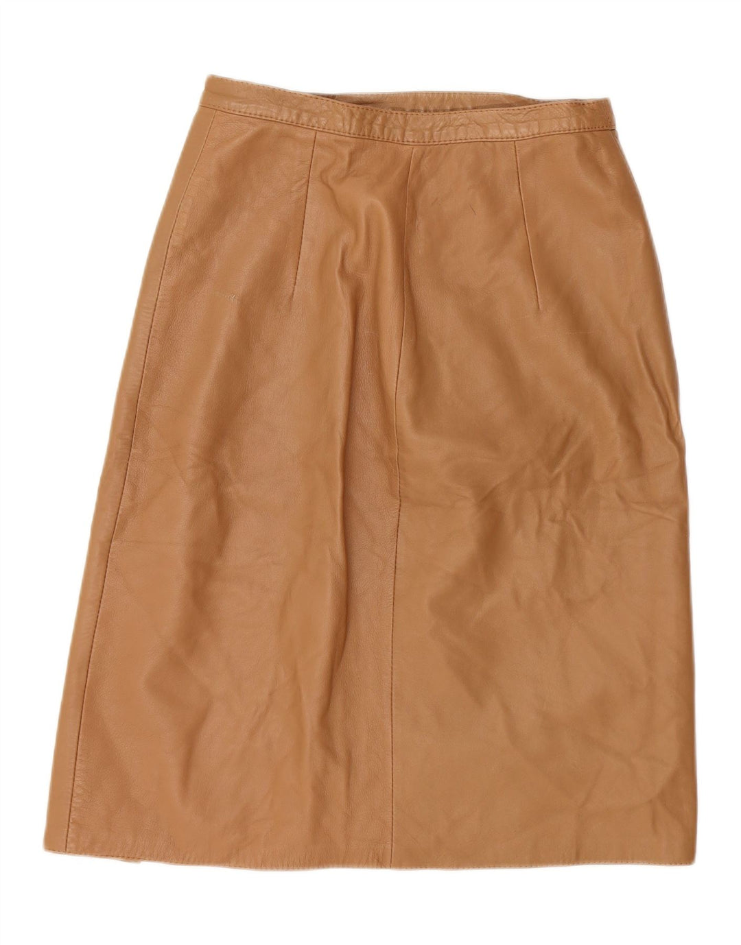 LA SQUADRA Womens Leather Skirt W28 Medium  Beige Vintage La Squadra and Second-Hand La Squadra from Messina Hembry 