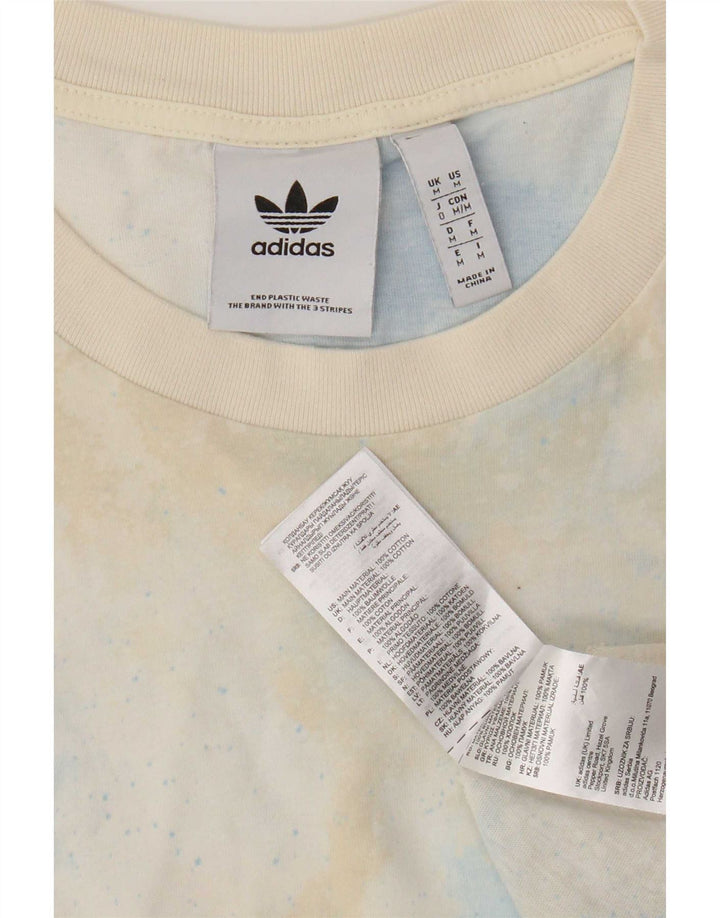 Adidas Camiseta Masculina Top Médio Multicolorido Tie Dye Algodão
