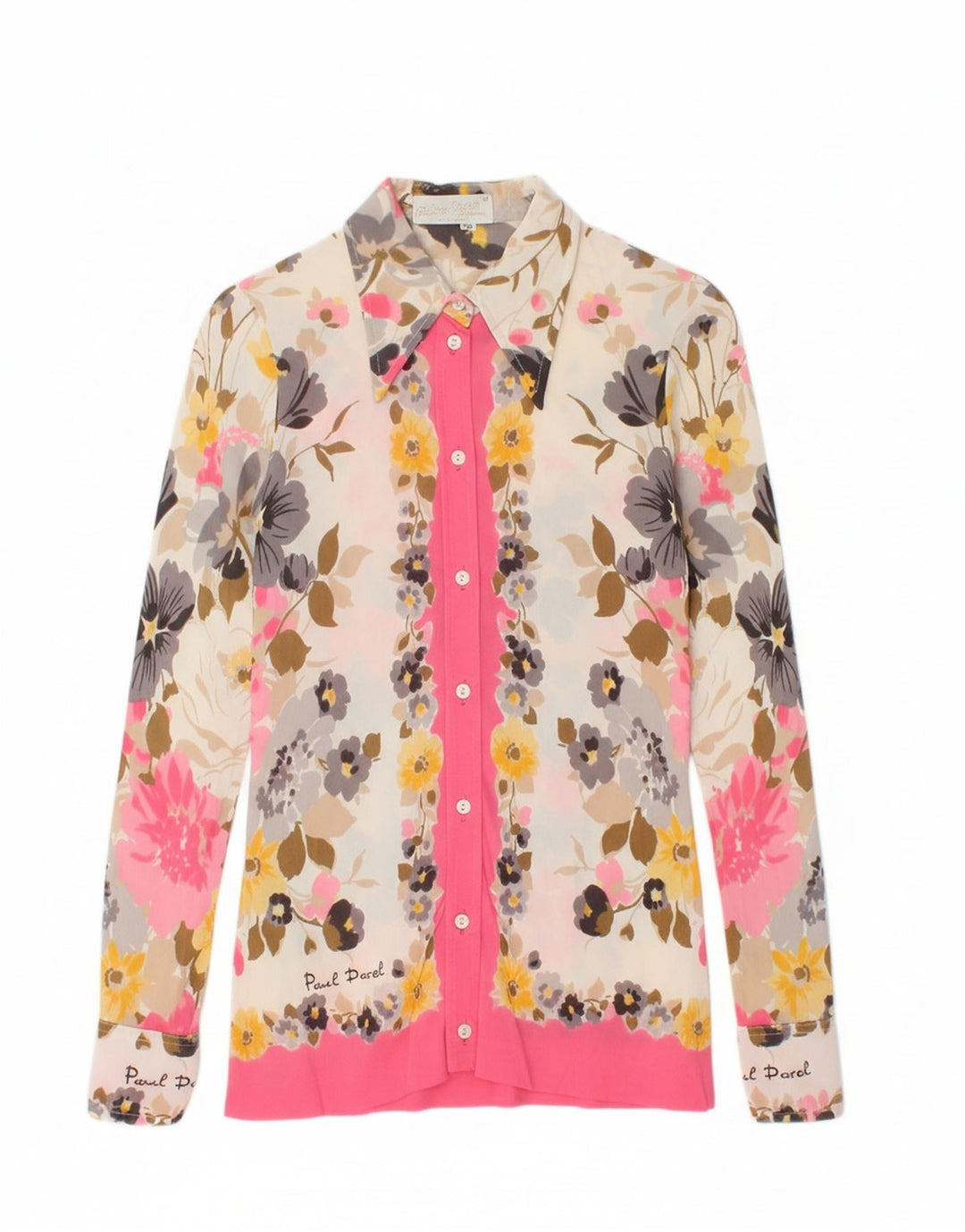 Camisa feminina PAUL PAREL IT 42 média multicolorida floral