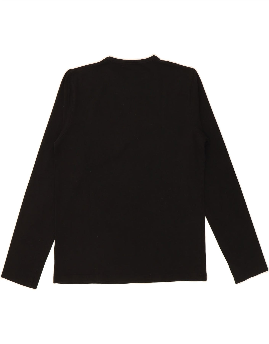 HUGO BOSS Mens Top Long Sleeve Medium Black Cotton Vintage Hugo Boss and Second-Hand Hugo Boss from Messina Hembry 