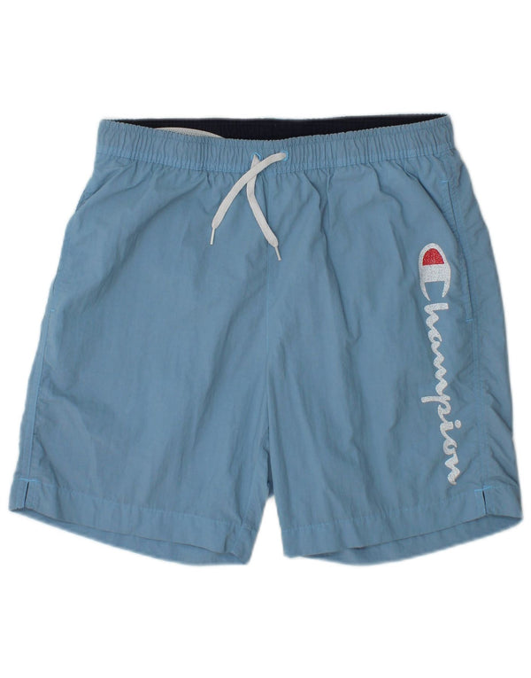 Shorts de natação Champion Boys Graphic 15-16 anos 2XL azul poliamida
