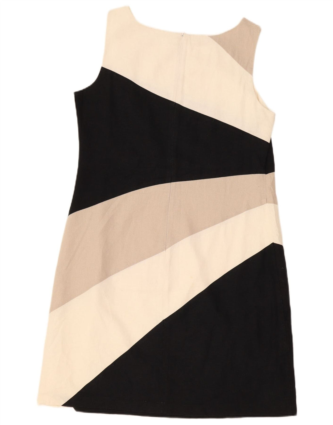 Vestido bainha feminino Marks & Spencer Reino Unido 14 bloco colorido médio multicolorido