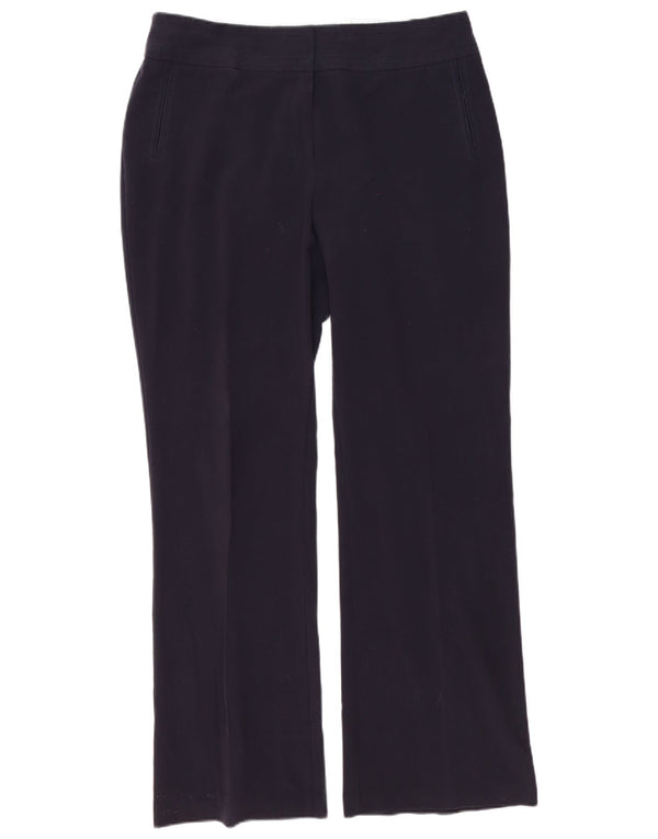 Calça casual feminina Marks & Spencer UK 16 grande W36 L34 azul marinho