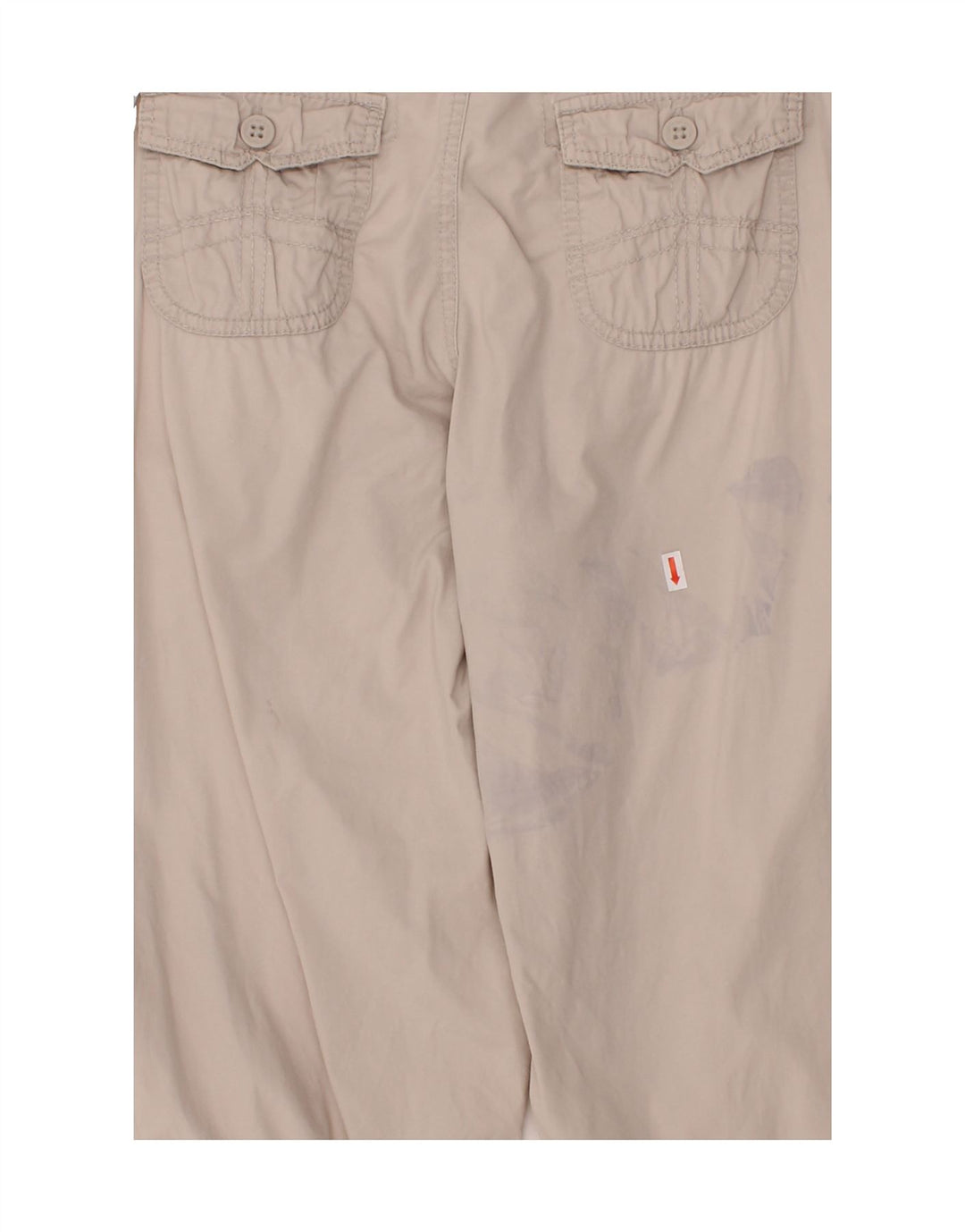 LEE Womens Cargo Capri Trousers US 12 Large W34 L20 Beige Cotton Classic Vintage Lee and Second-Hand Lee from Messina Hembry 