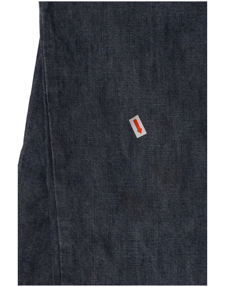 Jeans retos masculinos TRUSSARDI W32 L32 algodão azul