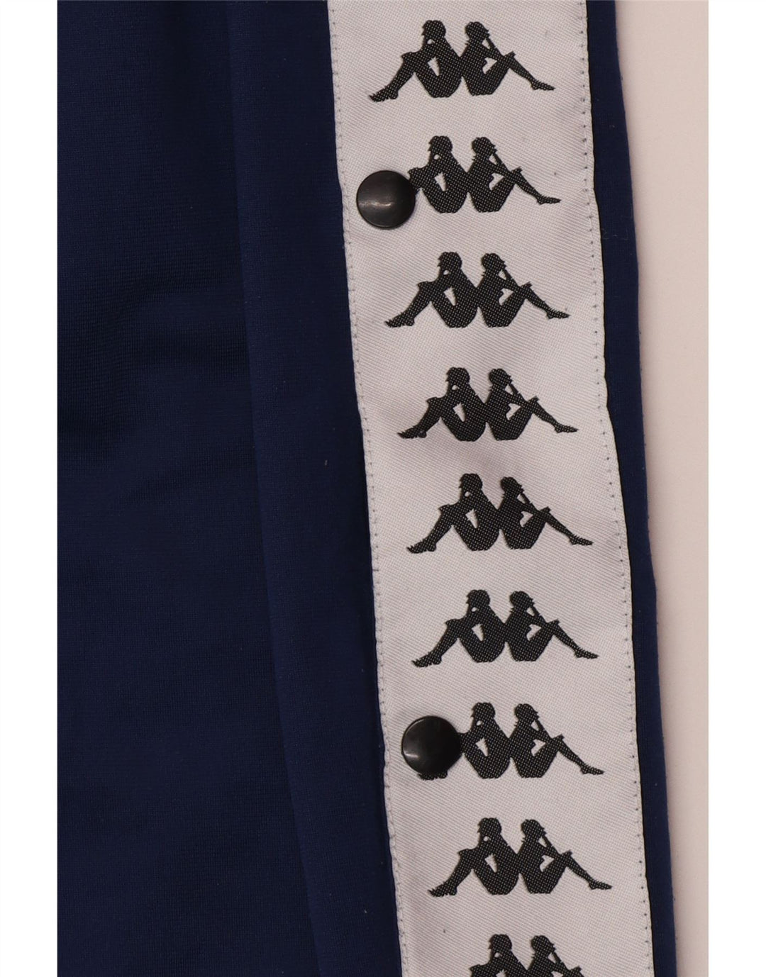 Calça de treino masculina KAPPA 2XL azul marinho colorblock poliéster