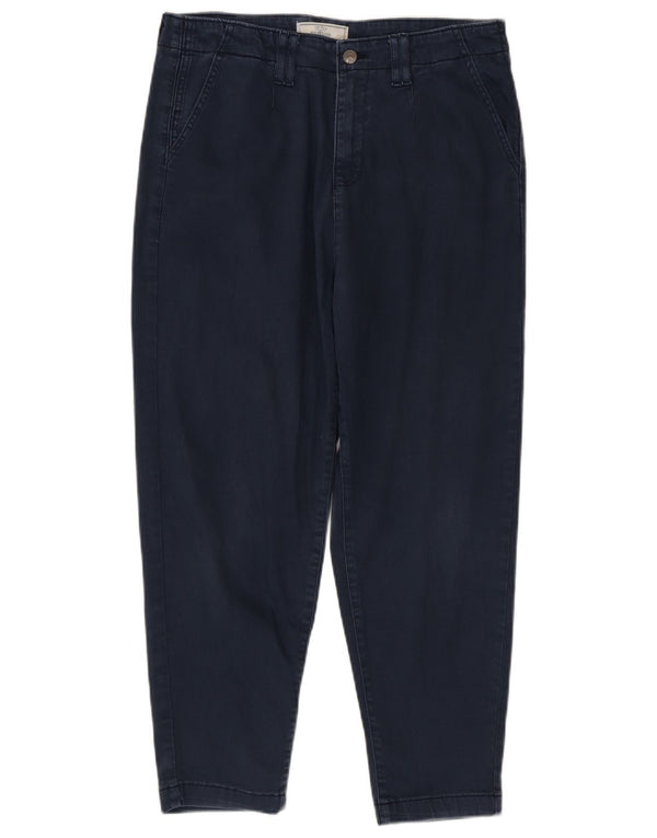 Calça Chino Cônica Feminina Fat Face Reino Unido 12 Médio W32 L26 Azul Marinho
