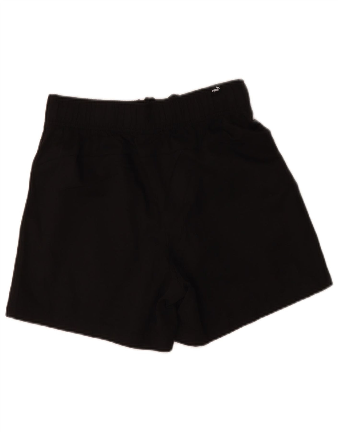 Puma Mens Graphic Sport Shorts Pequeno Poliéster Preto