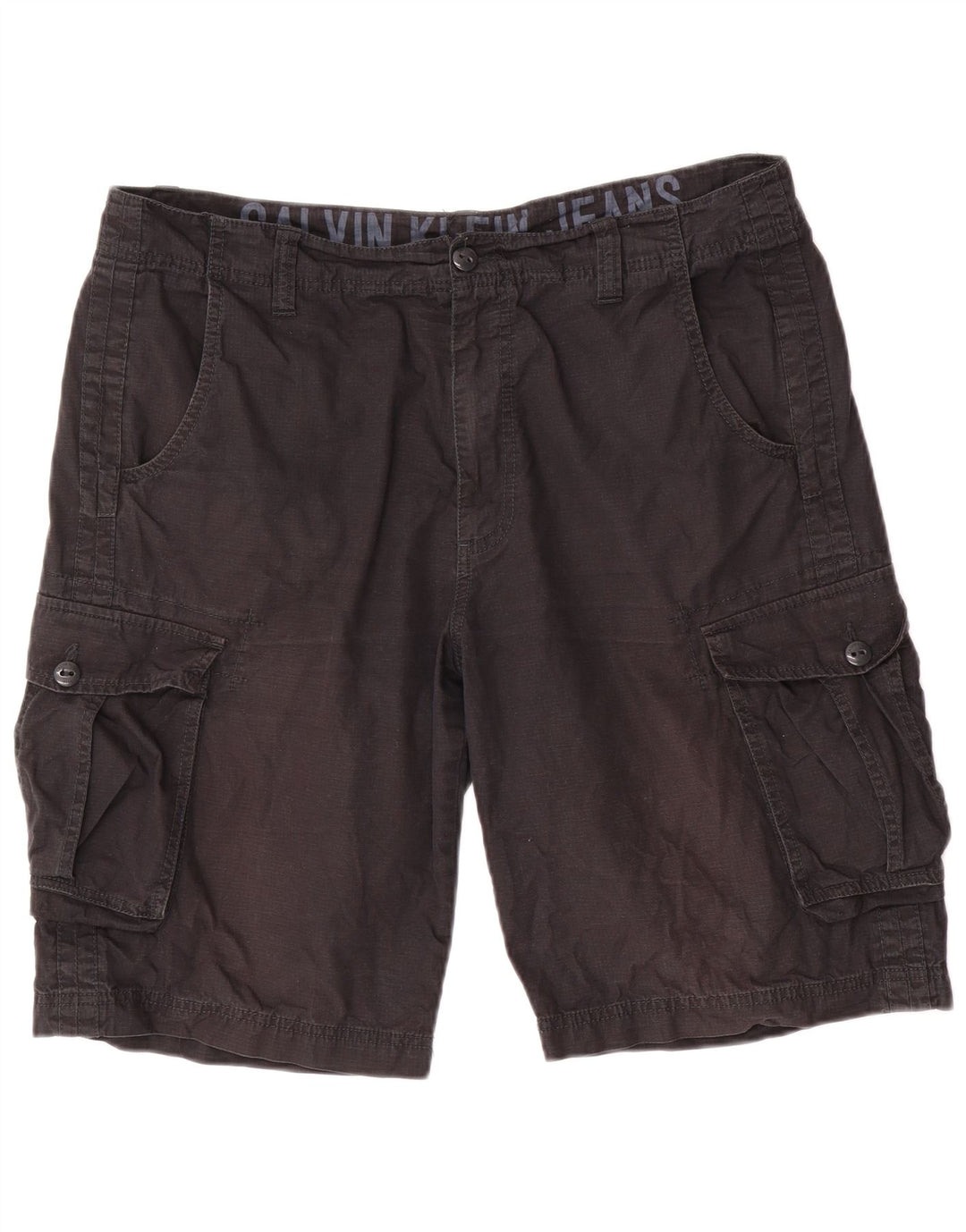 Shorts cargo masculino CALVIN KLEIN W36 grande algodão preto