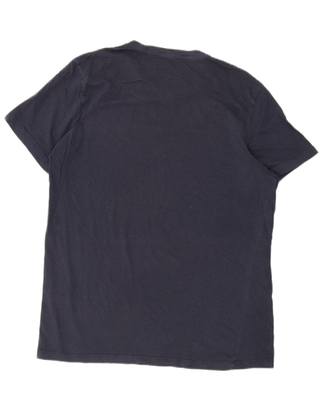 Camiseta masculina JACK & JONES grande algodão azul marinho