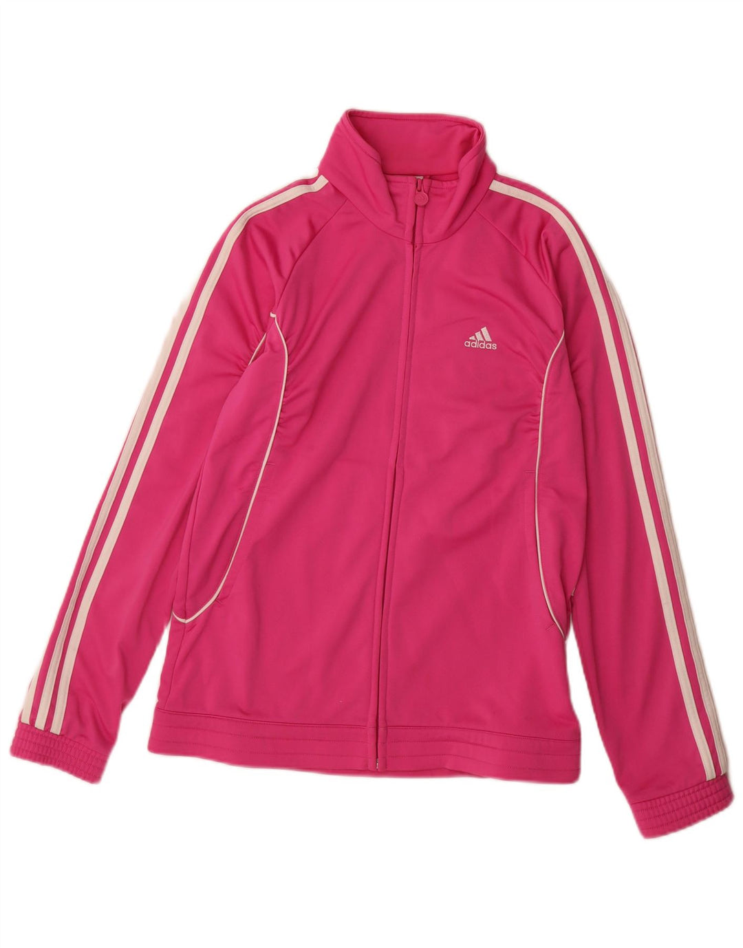 Jaqueta Adidas Meninas Treino Top 15-16 Anos Rosa Poliéster