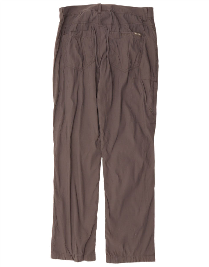 Calça cargo reta masculina EDDIE BAUER W32 L32 cinza