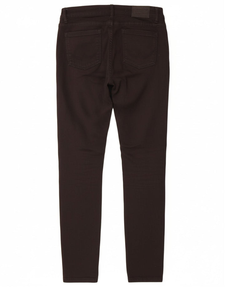 Jeans jegging feminino SUPERDRY W26 L30 algodão preto