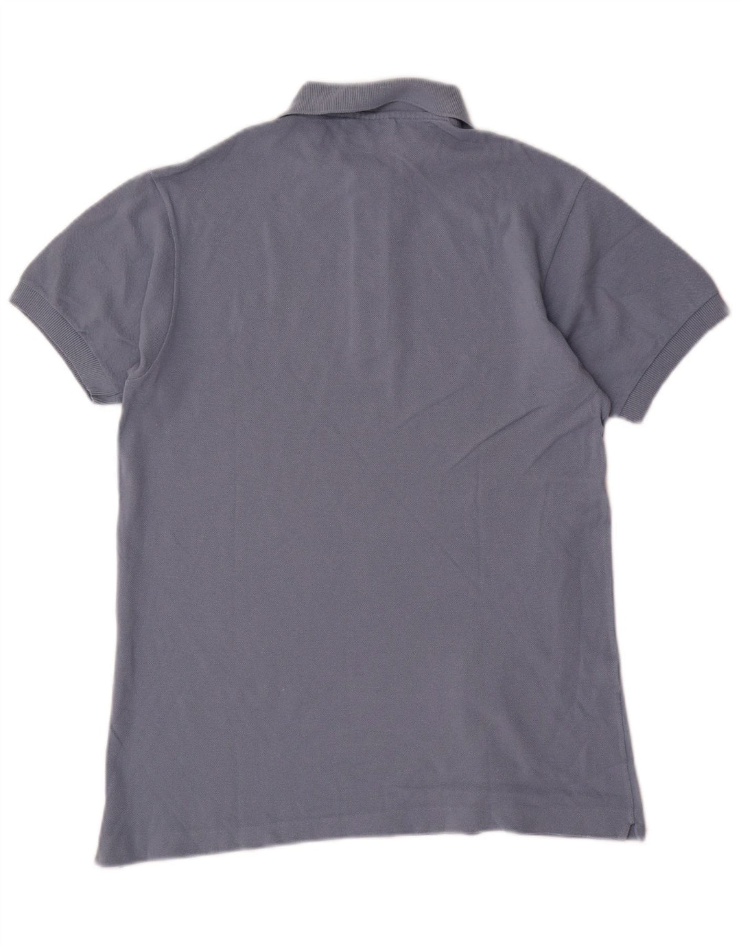 Camisa polo masculina Lacoste pequena azul algodão