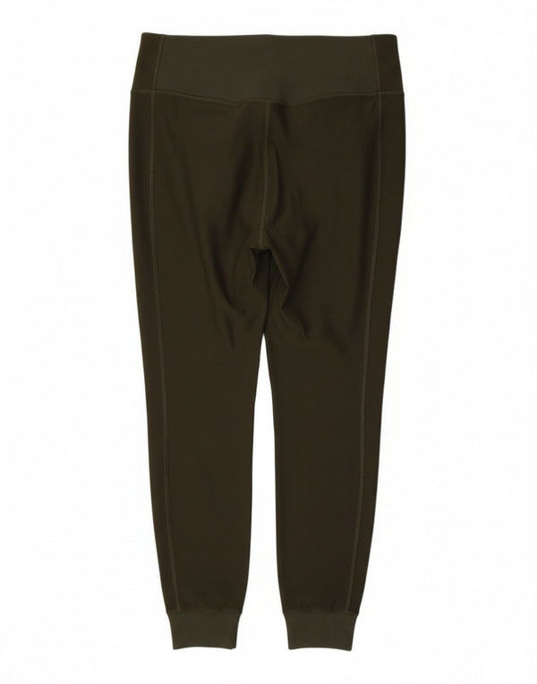 Leggings Nike Dri Fit Femininas UK 14 Grande Poliéster Cáqui