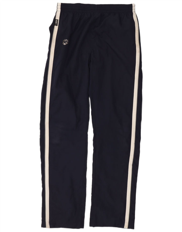 Arena Mens Calças de Treino Médio Azul Marinho Colourblock Poliéster