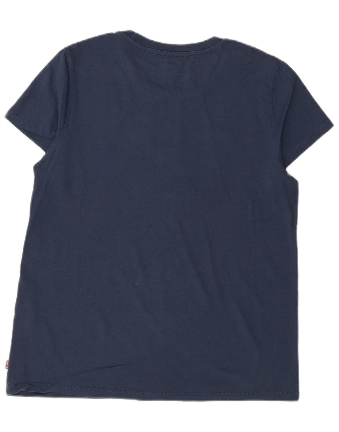 Camiseta feminina gráfica LEVI'S UK 16 grande algodão azul marinho