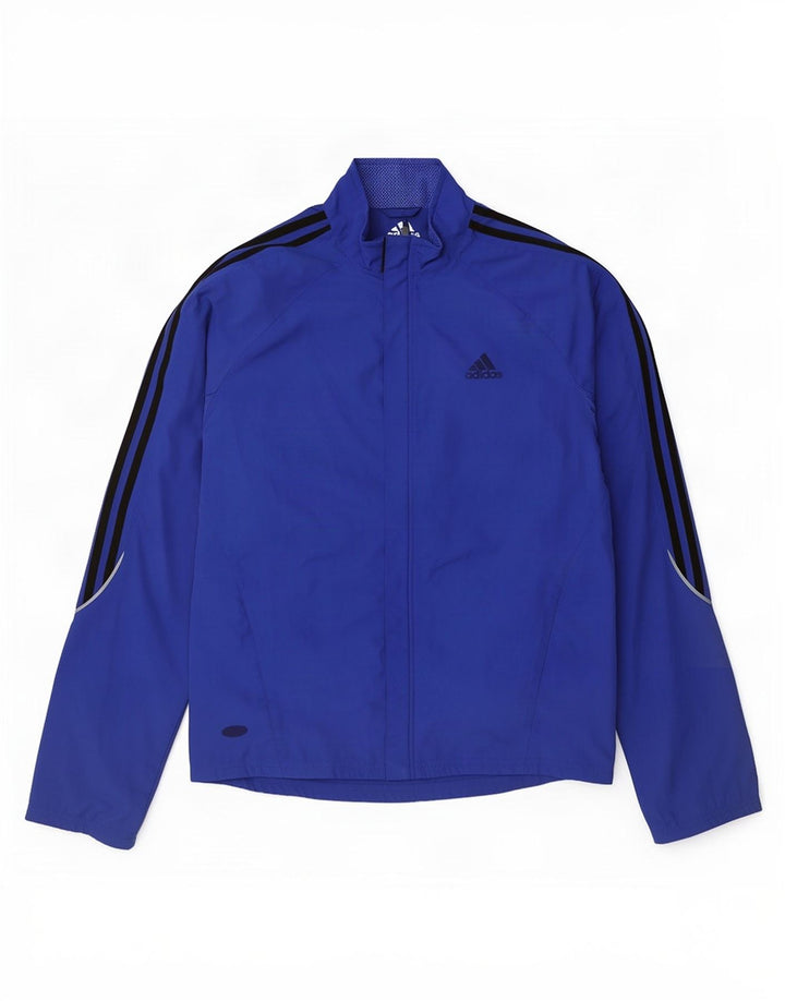 Jaqueta Adidas Masculina Treino Top Azul Médio
