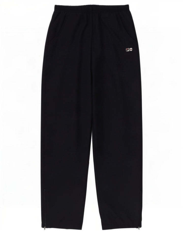 Calça de treino masculina Fila grande poliéster azul marinho