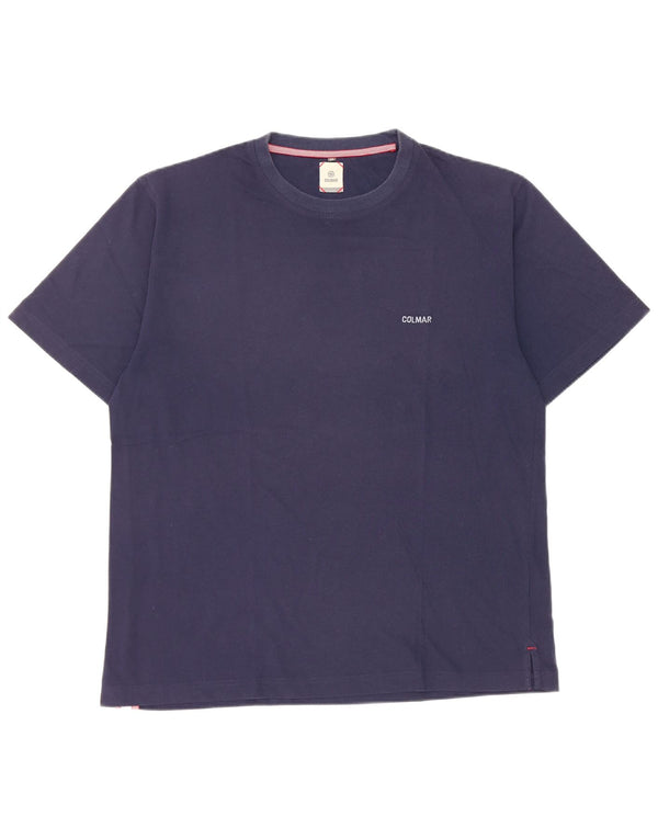 Camiseta masculina Colmar Top XL azul marinho algodão