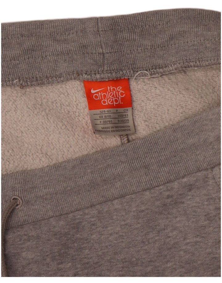 Calça de treino feminina Nike UK 8/10 pequena cinza manchada