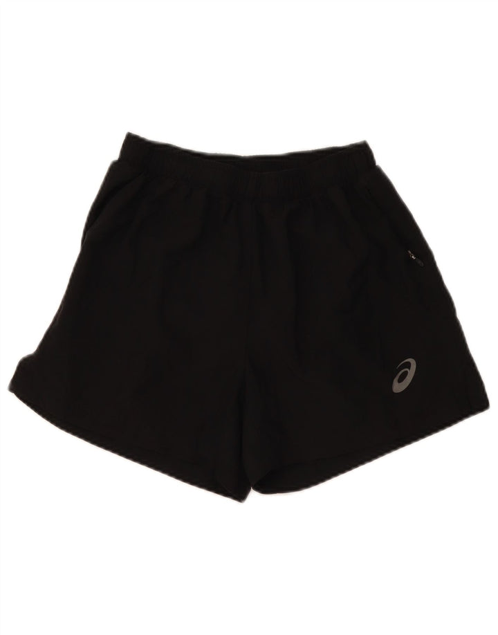 Shorts esportivos masculinos Asics pequeno preto