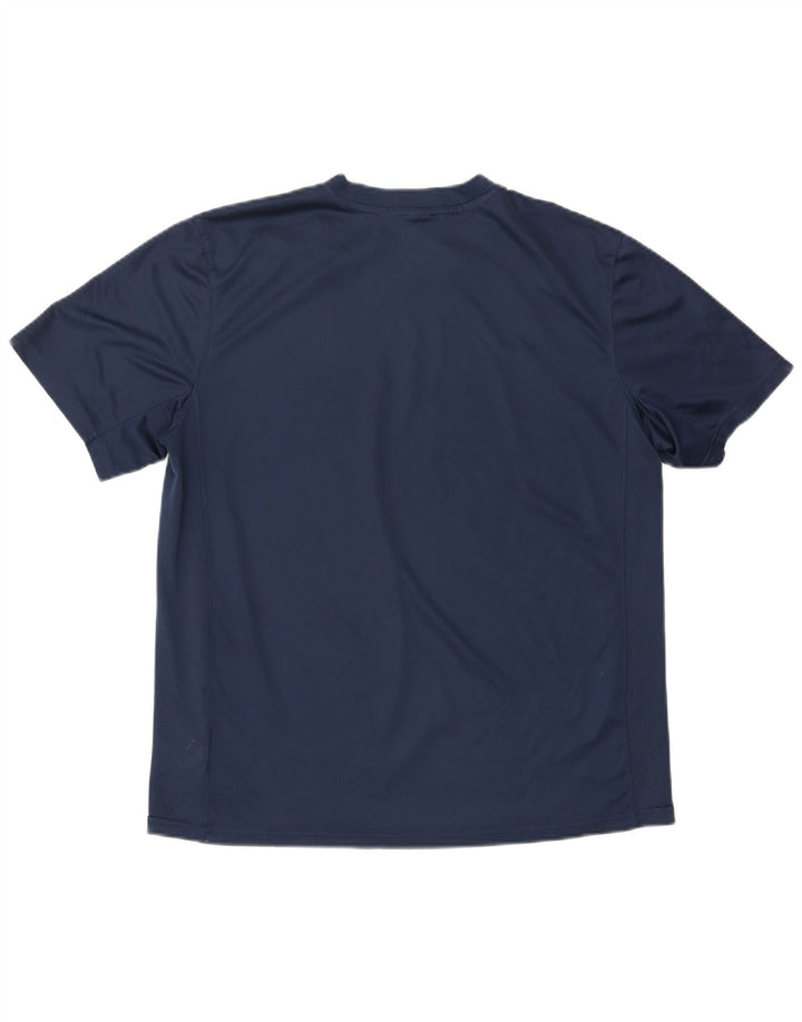 Camiseta masculina Nike Dri Fit Top XL azul marinho poliéster