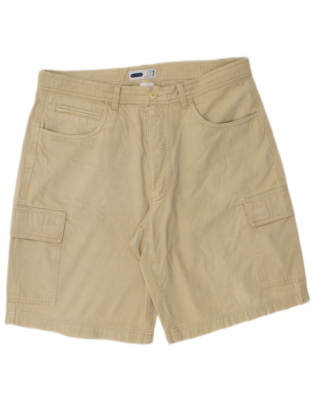 Fila Mens Cargo Shorts IT 54 XL W36 Caqui