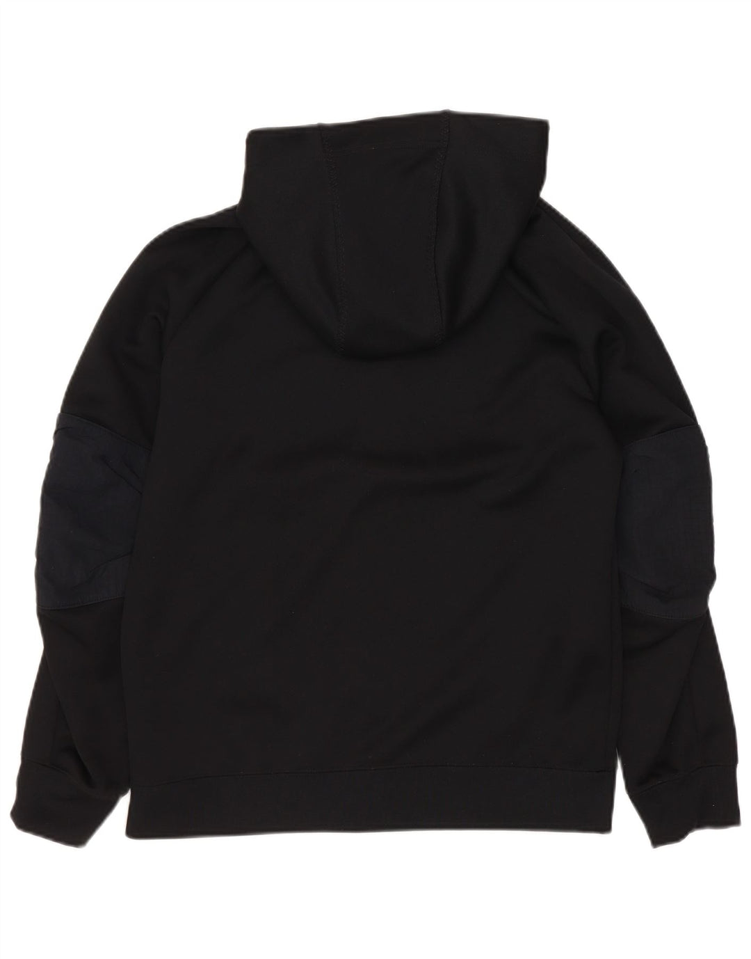 Suéter Nike Boys Zip com capuz 10-11 anos médio preto poliéster