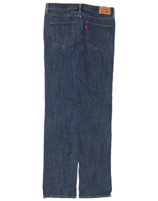 Calça jeans feminina Levi's 314 Shaping Straight W30 L32 azul algodão