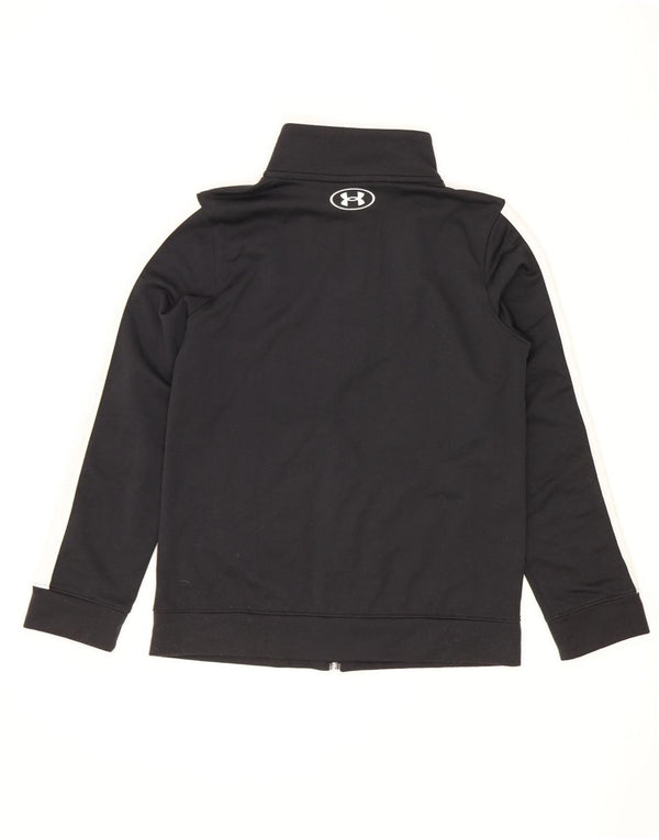 Jaqueta Under Armour Boys Treino Top 9-10 Anos Médio Preto Colorblock
