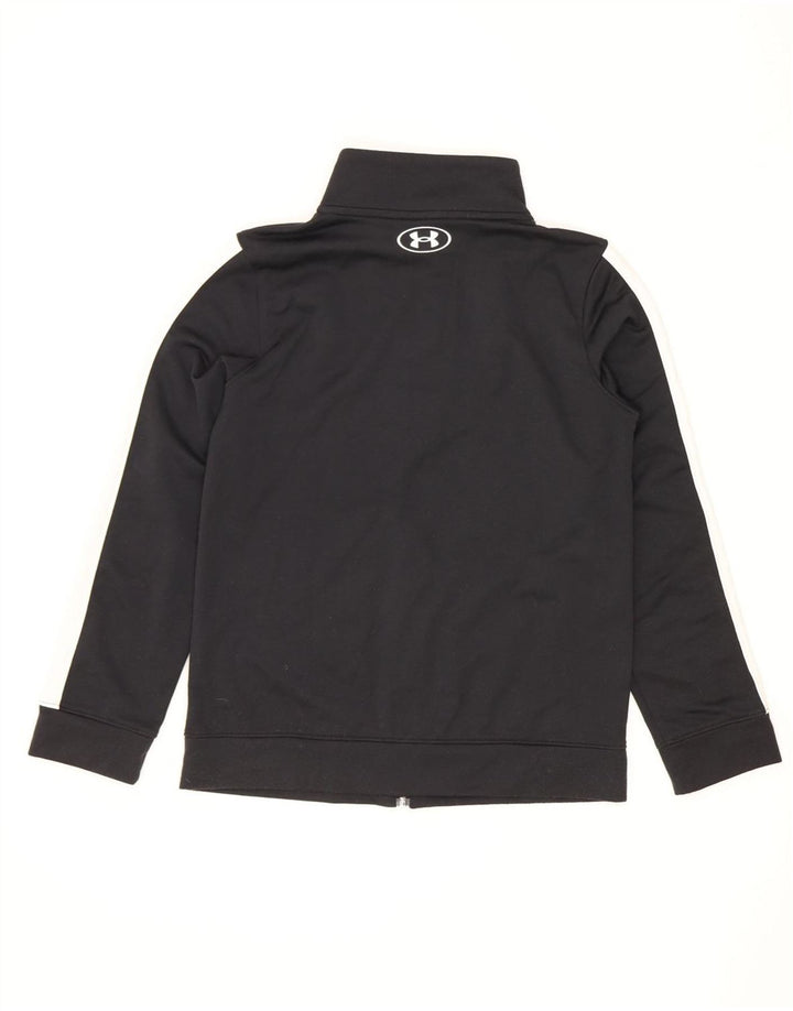 Jaqueta Under Armour Boys Treino Top 9-10 Anos Médio Preto Colorblock