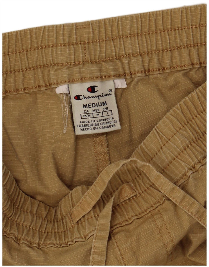 Campeão Mens Joggers Cargo Calças Médio W32 L28 Bege