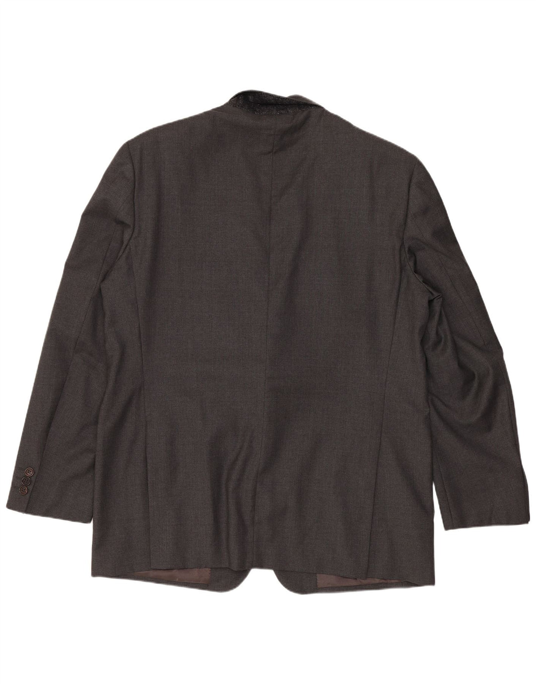 Jaqueta blazer masculina de 2 botões da Tasmânia IT 52 XL lã cinza