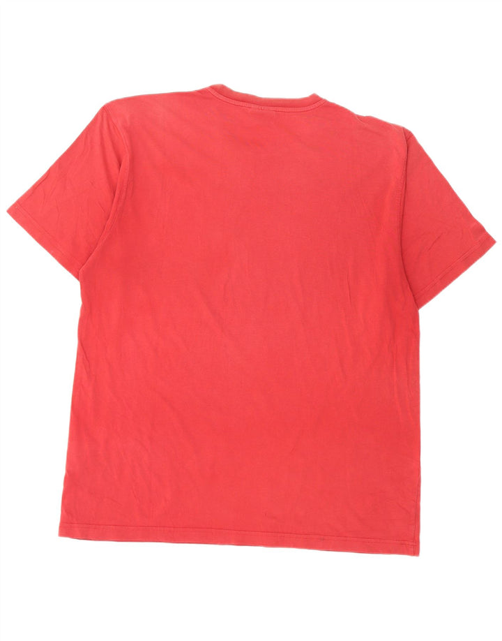 Camiseta feminina estampada Champion 2XL algodão vermelho