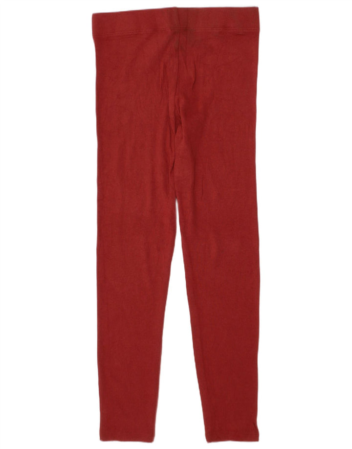 Leggings para meninas MARKS & SPENCER 8-9 anos algodão Borgonha