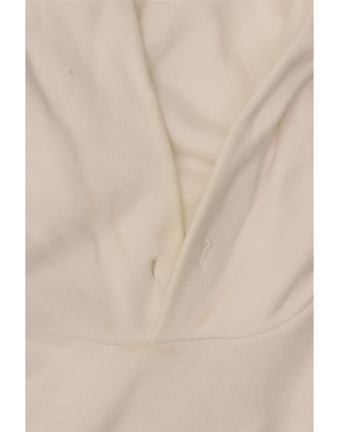 LEVI'S Womens Graphic Hoodie Jumper UK 6 XS White Cotton Vintage Levi's and Second-Hand Levi's from Messina Hembry 