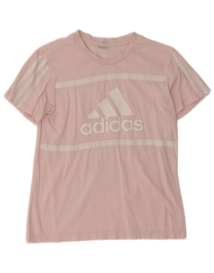 Camiseta Adidas Feminina Gráfica Top UK 12 Médio Rosa