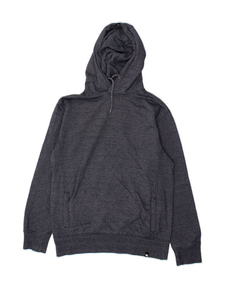 SNEAKER FREAK  Mens Hoodie Jumper Large Navy Blue Flecked Cotton Vintage Sneaker Freak and Second-Hand Sneaker Freak from Messina Hembry 