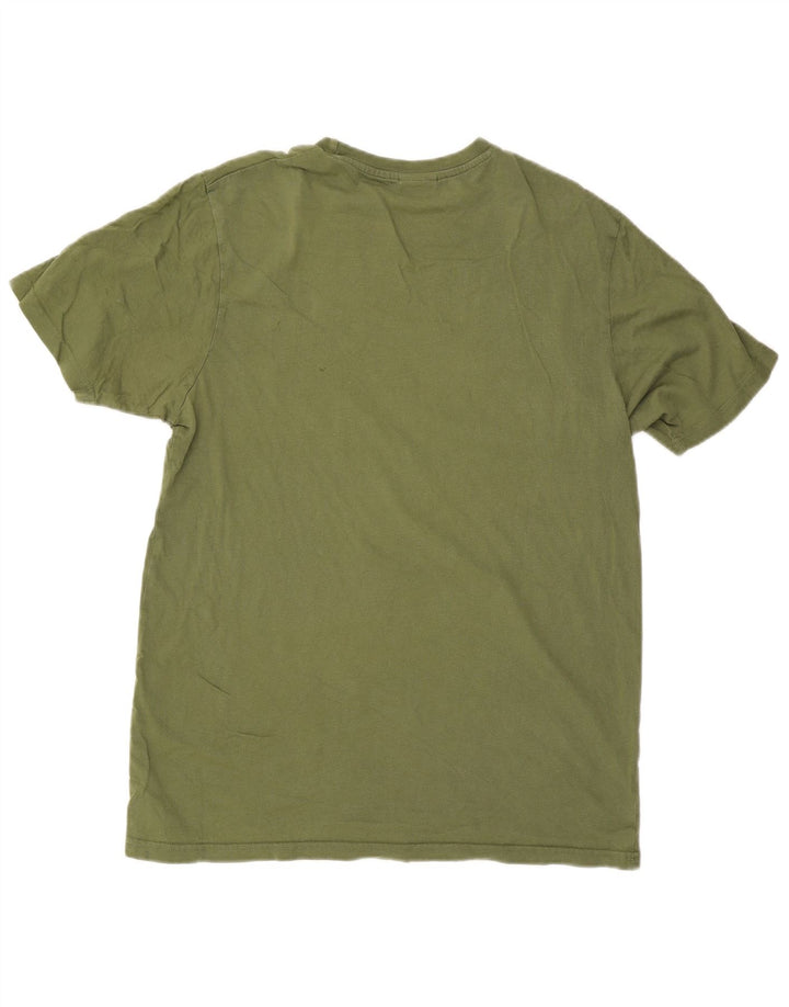 Camiseta Ellesse masculina com estampa gráfica verde médio