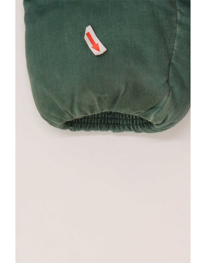 Jaqueta acolchoada masculina Tommy Hilfiger Reino Unido 38 algodão verde médio