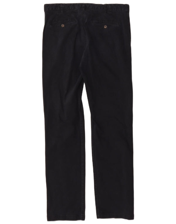 Gant Calça masculina New Haven Regular Fit Chino W32 L32 Azul marinho