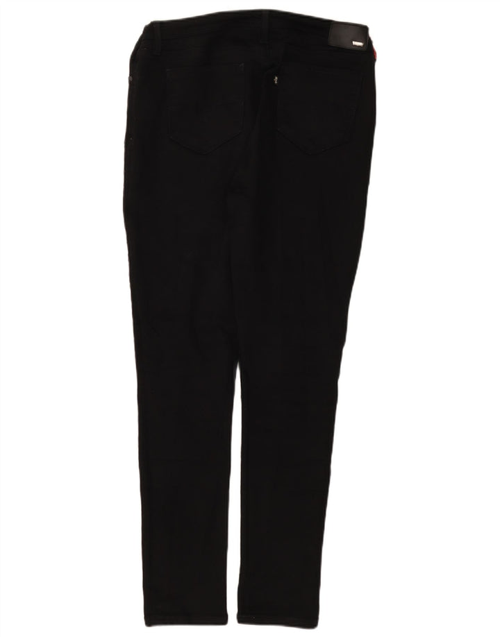 Calça jeans feminina Levi's 711 skinny W32 L30 algodão preto