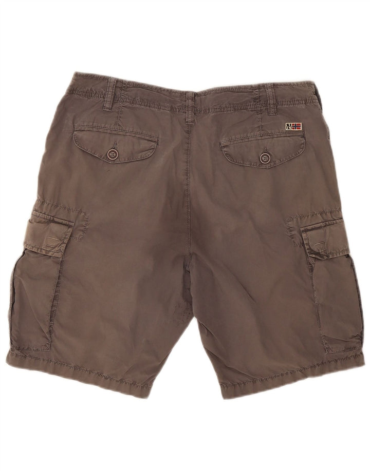 Shorts cargo masculino Napapijri W32 cinza médio