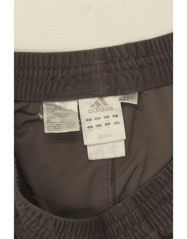 Adidas masculino veludo calças de treino joggers grande poliéster cinza