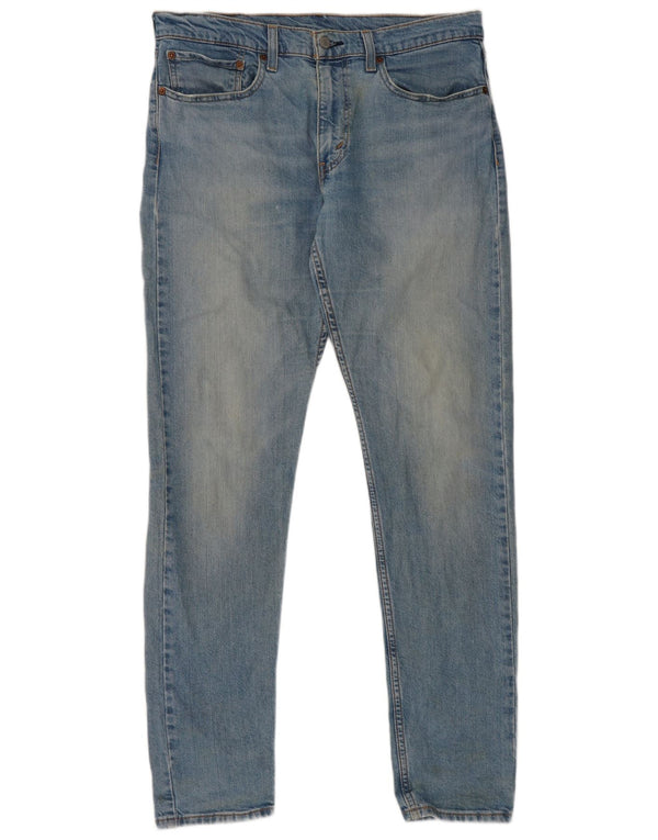Levi's Masculino 512 Lo-Ball Slim Tapered Jeans W34 L33 Azul Algodão