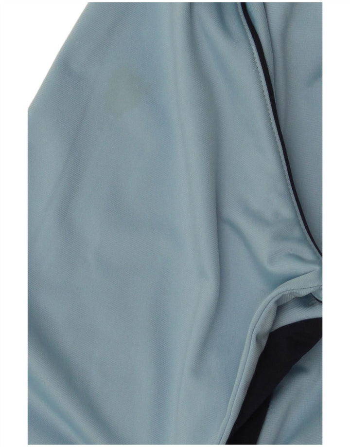 Jaqueta PUMA Meninos Treino Top 13-14 Anos Azul Colorblock Poliéster