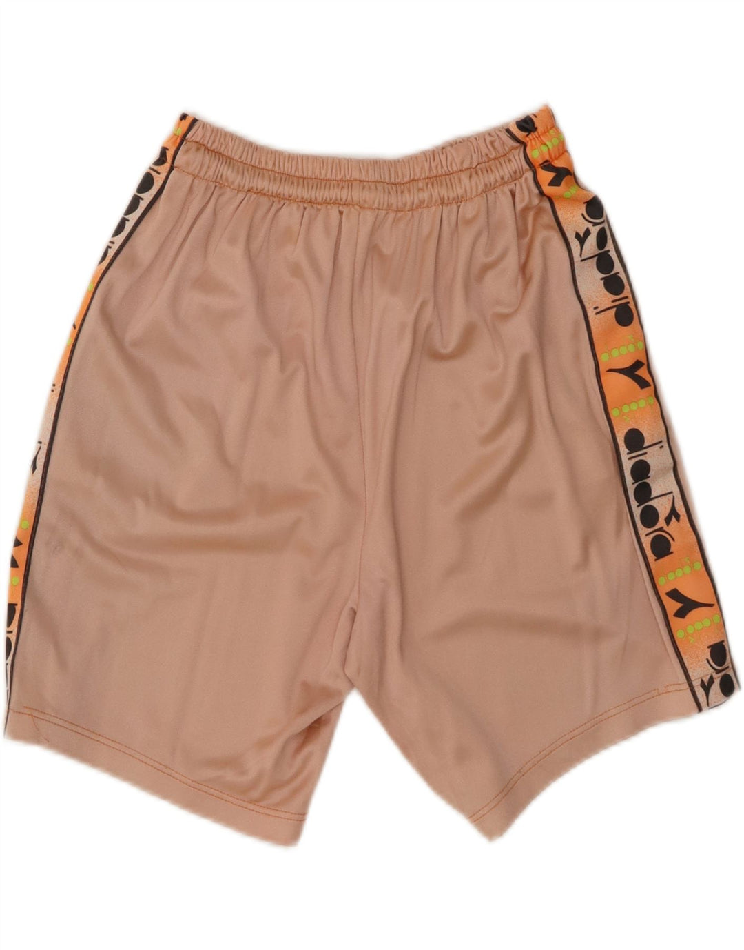 Shorts esportivos femininos Diadora UK 12 médio laranja