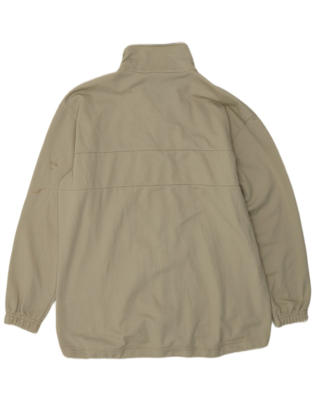 Jaqueta Asics Feminina Oversized Tracksuit UK 18 XL Bege Poliéster